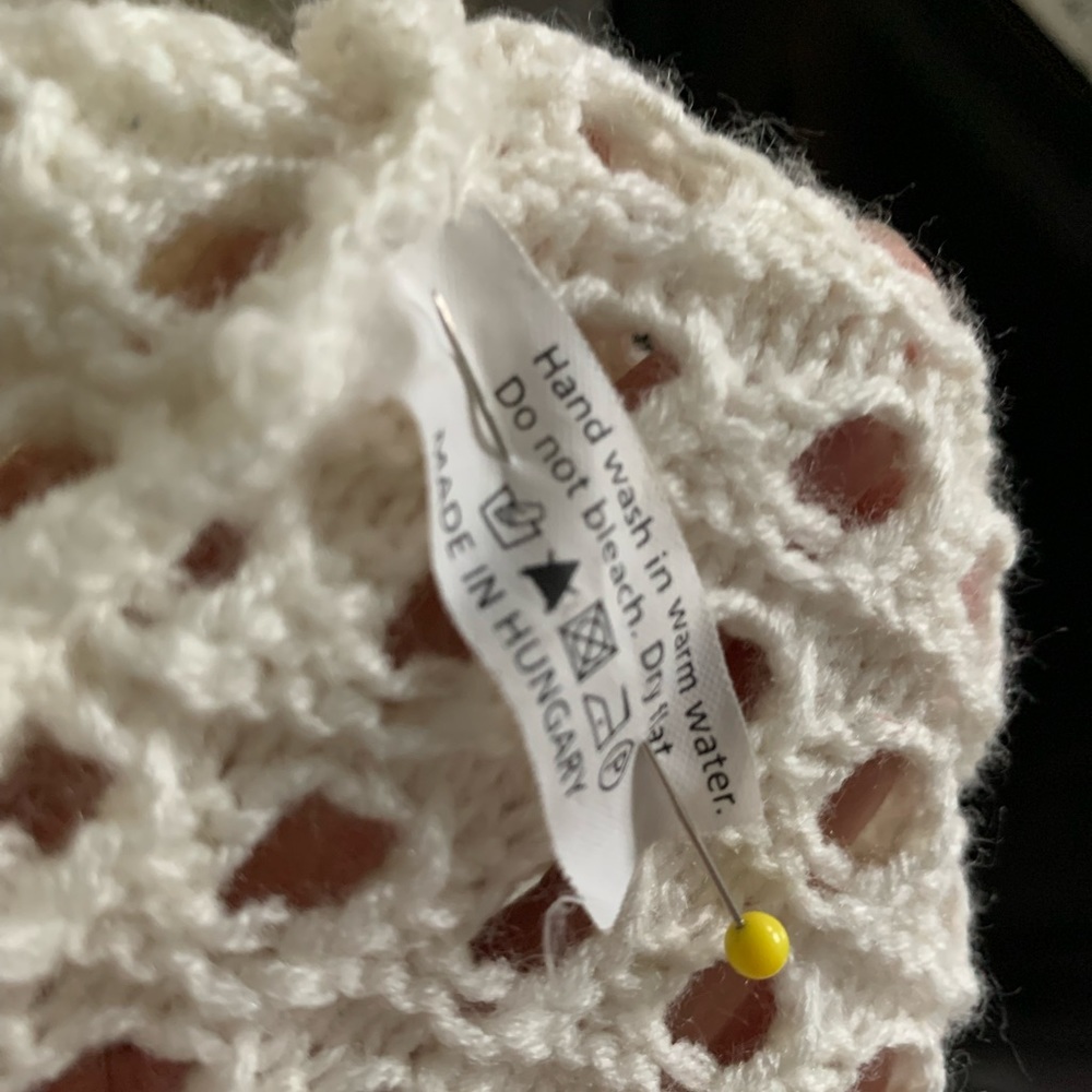 MIDI White Cardigan XL - Picture 8 of 10